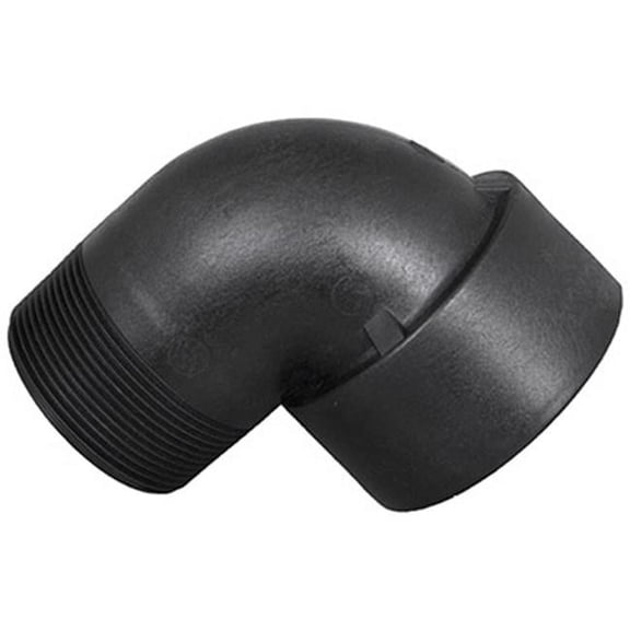 49030755 2 in. Male x Female Schedule 80, 90 Degree Polypropylene Street Elbow