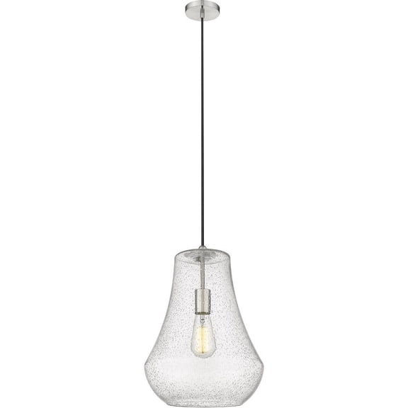491-1P-SN-G574-12-LED-Innovations Lighting-Fairfield - 1 Light Mini Pendant In Industrial Style-16 Inches Tall and 11.75 Inches Wide Brushed Satin
