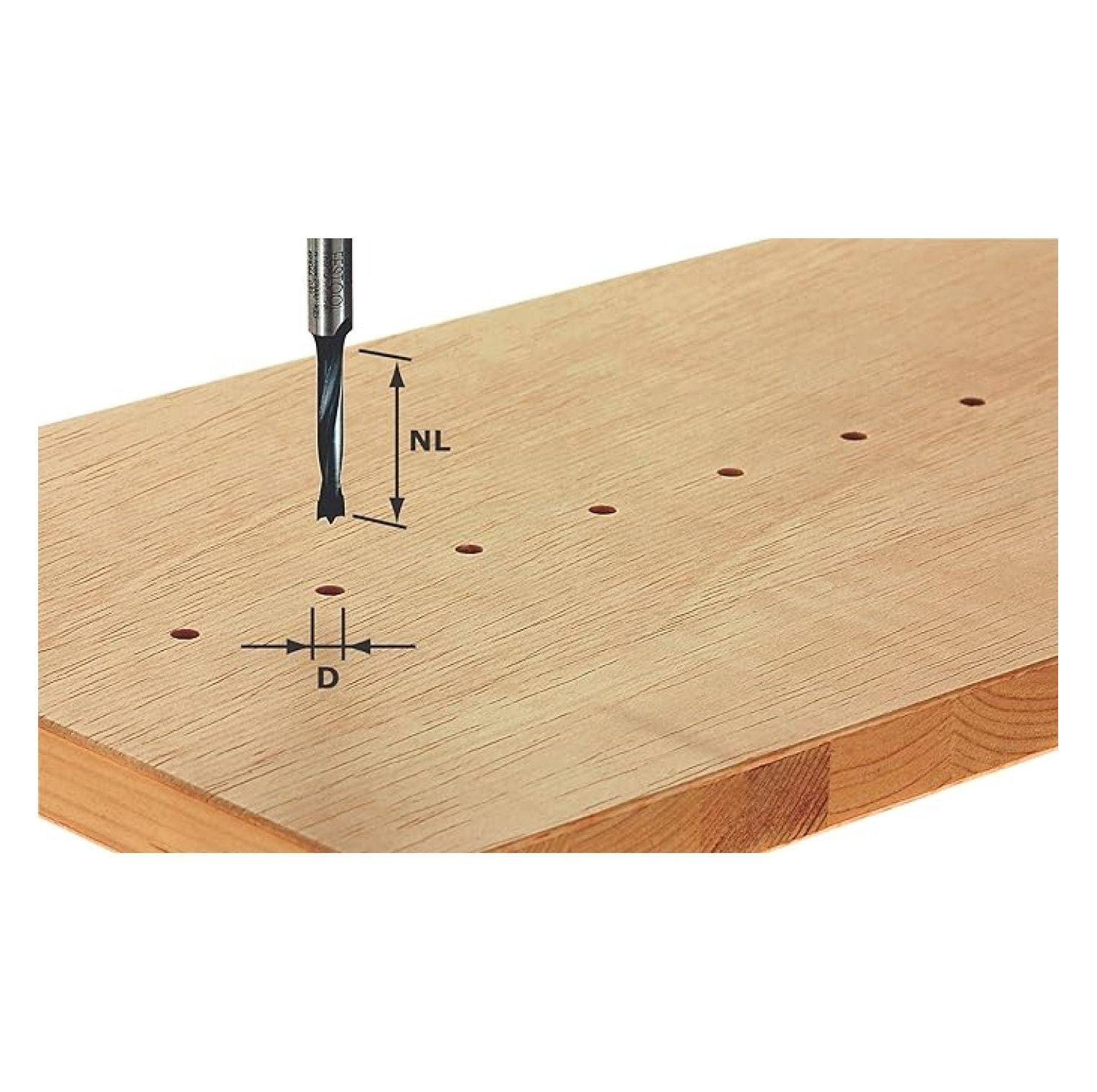 491066 Dowel Drill Router Bit, Hw 5X30mm - Walmart.com
