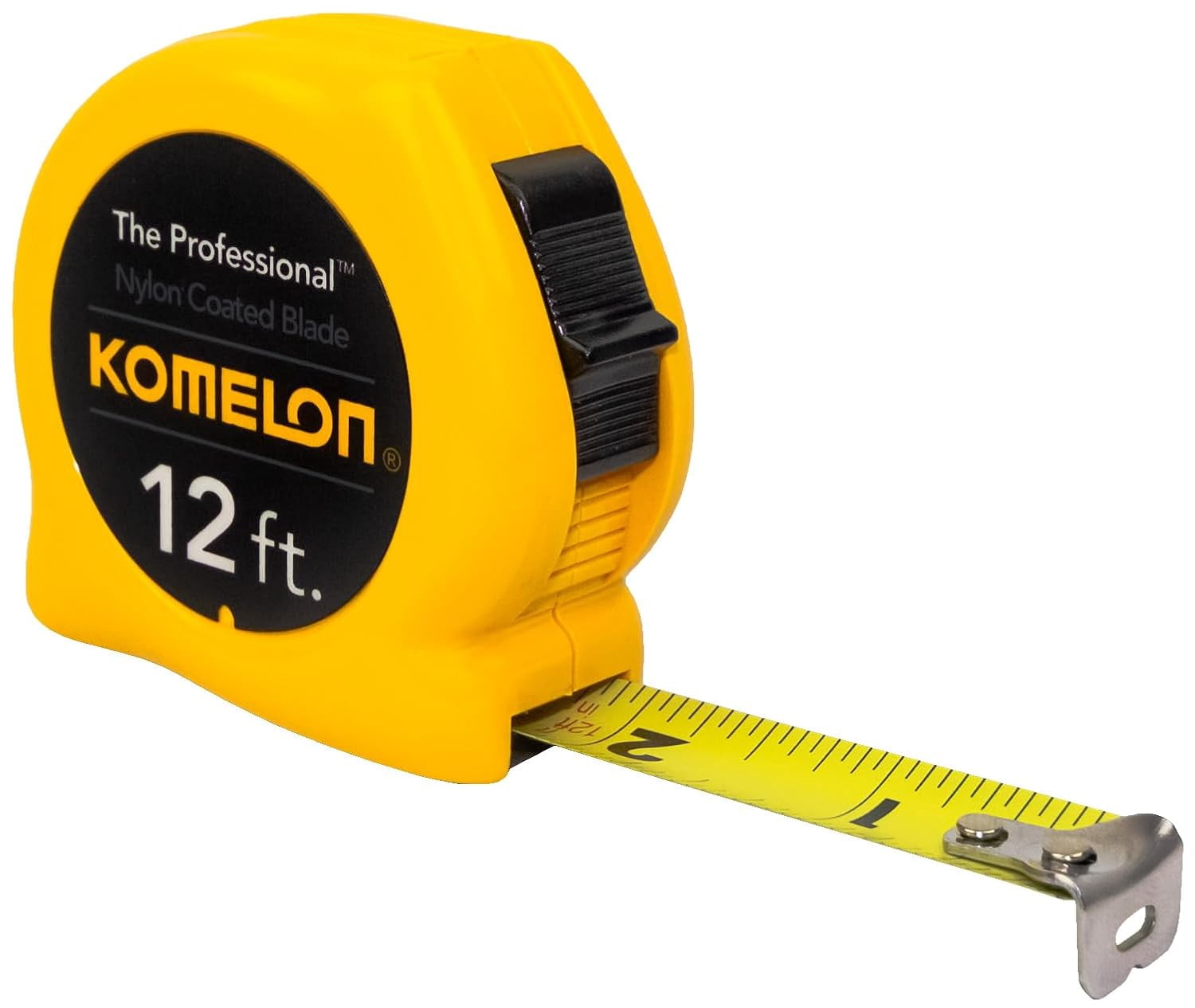 4912 The Professional Nylon Coated Steel Blade Tape Measure 12-Feet by ...