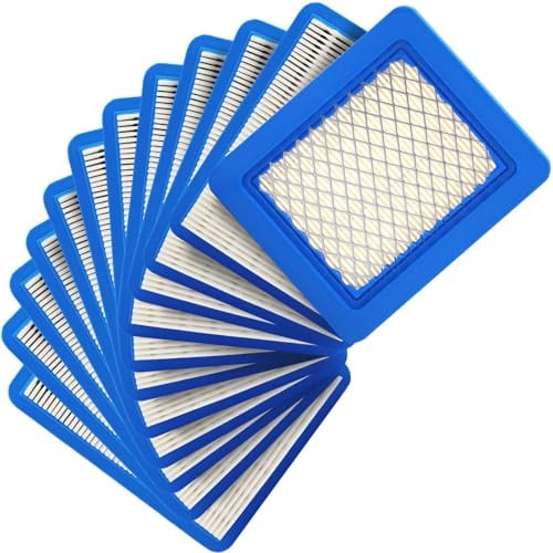 491588S Flat Air Filter Cartridge for 491588 399959 4915885 625-675 Series 3.5-6.5 HP Troy-Bilt TB110 TB230 TB210 Lawn Mower Parts 12PCS