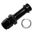 thumbnail image 1 of 491974-BL -8 AN x 0.87 -20 in. Carburetor Adapter Fitting - Black Anodize, 1 of 1