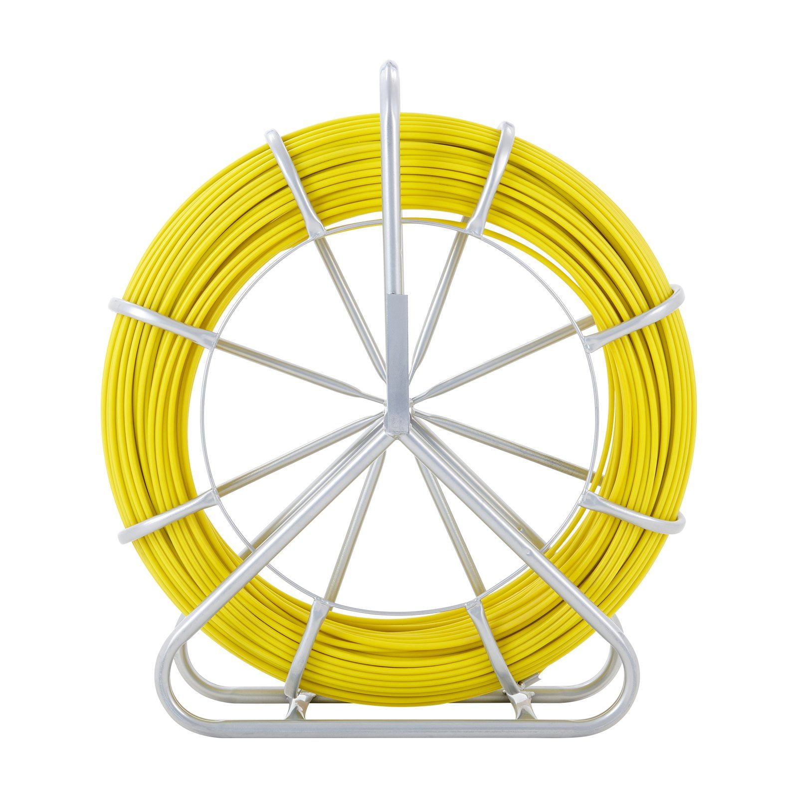 492 ft Fiberglass Fishtape, 5/16 in Non-Conductive Cable Puller with ...