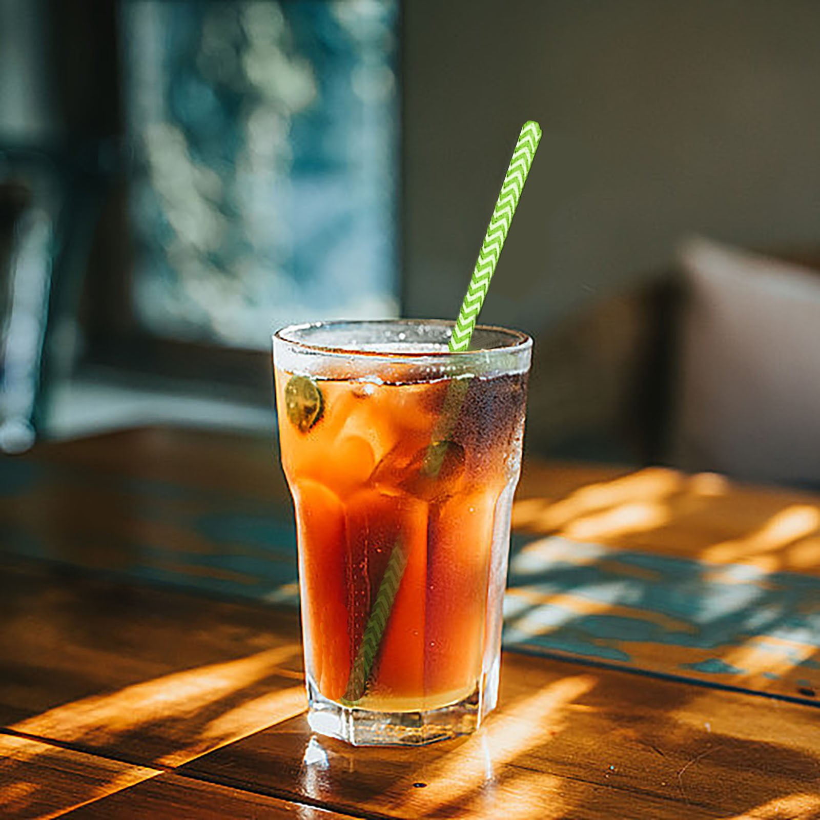 4921 New Clearance Sale Colored Paper Drinking Straw Can Be Naturally