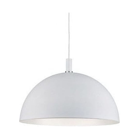 492332-WH/GD-Kuzco Lighting-Archibald - 1 Light Pendant-22 Inches Tall and 31.5 Inches Wide-White/Gold Finish -Traditional Installation
