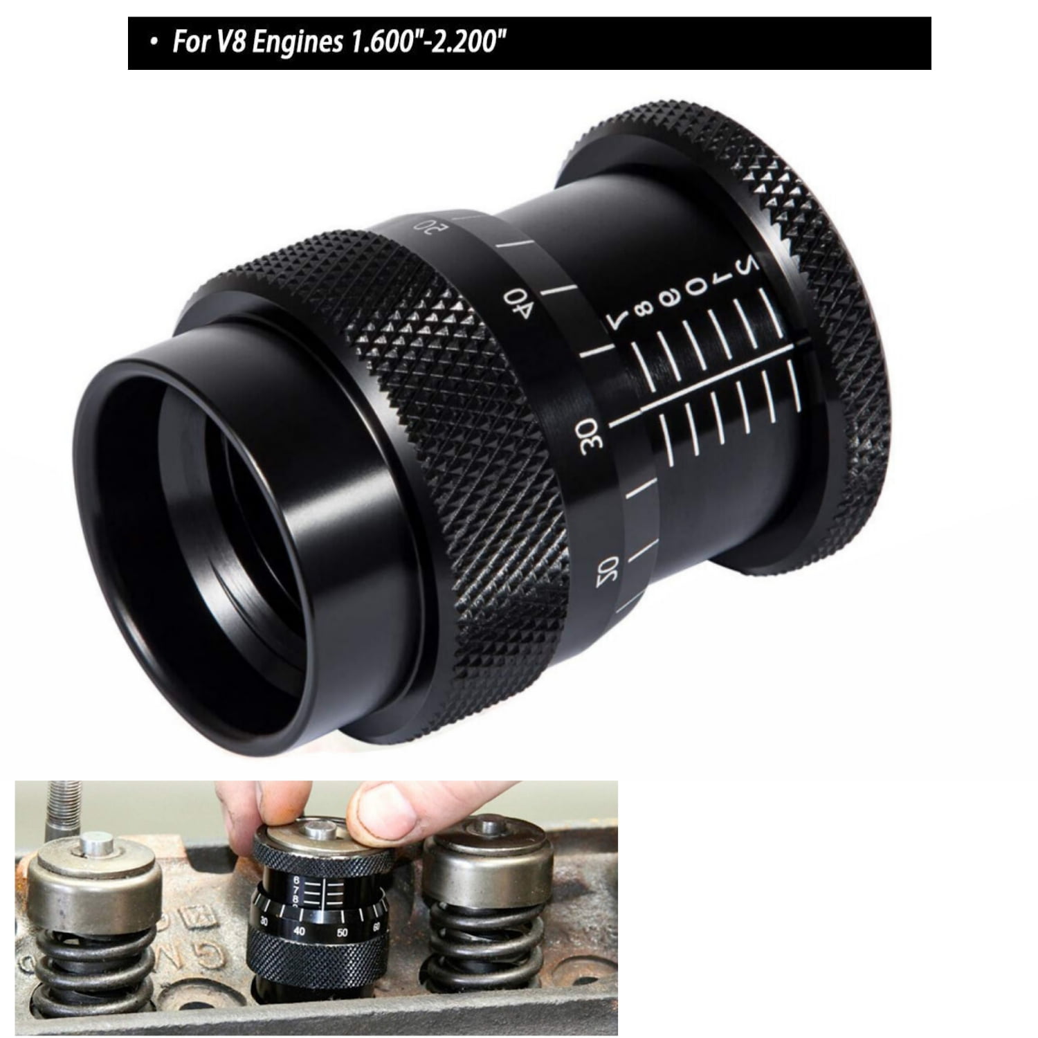 4929 Valve Spring Height Micrometer For V8s Engines 1.600