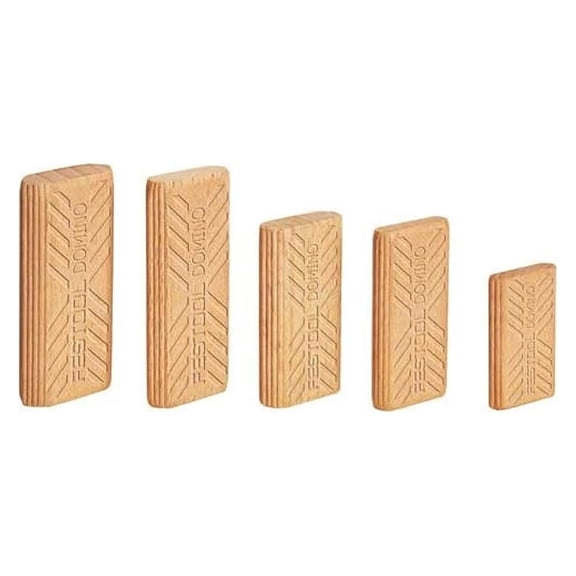 493299 Domino Tenon, Beech Wood, 8 x 22 x 50mm, 600-Pack