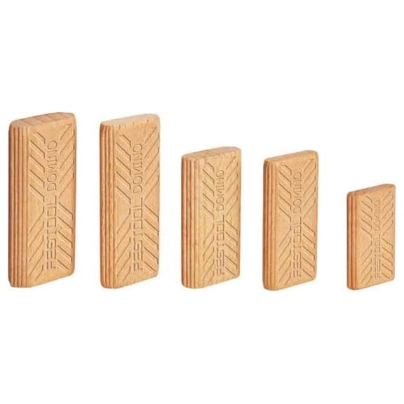 493299 Domino Tenon, Beech Wood, 8 x 22 x 50mm, 600-Pack