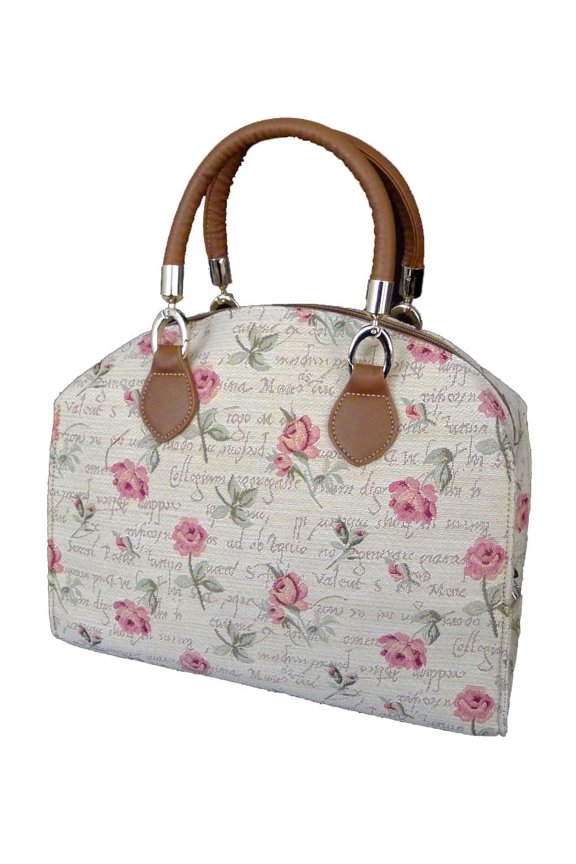 4933 - English Rose Arched Purse