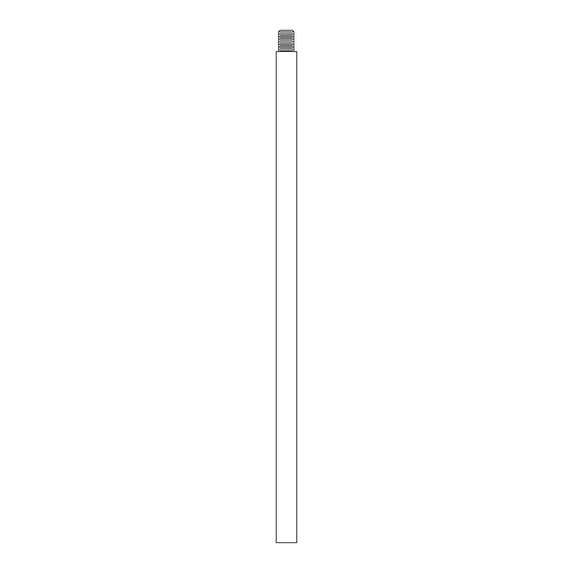 4935DAW-Kichler Lighting-Accessory - 12 x 0.63 Inch Stem-Distressed Antique White Finish
