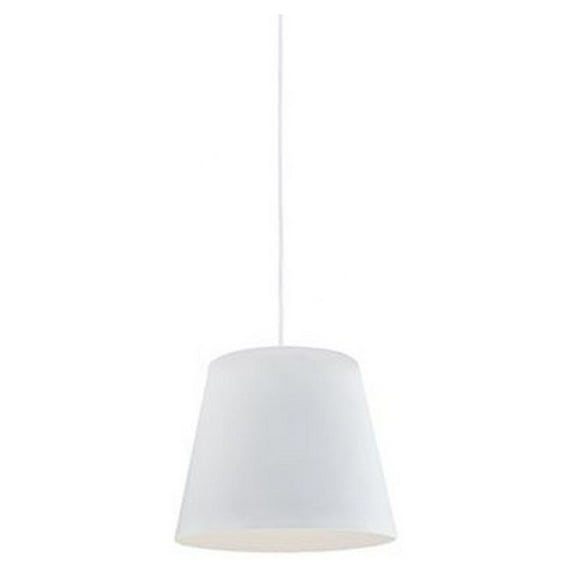 493624-WH-Kuzco Lighting-Guildford - 24 Inch One Light Pendant-White Finish