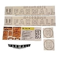 thumbnail image 1 of 49404D Fits FARMALL H Decal Set w/ Hood Emblem Fits IH Fits FARMALL H, 1 of 5