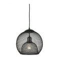 thumbnail image 1 of 494412-BK-Kuzco Lighting-Gibraltar - 1 Light Pendant-11.5 Inches Tall and 12 Inches Wide-Black Finish    -Traditional Installation, 1 of 3