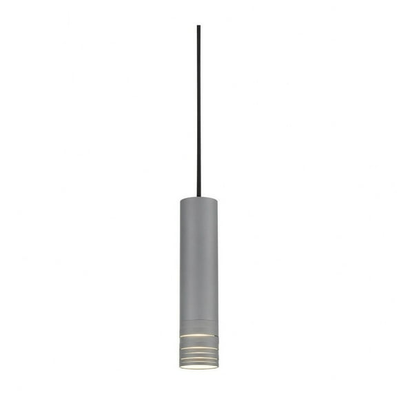 494502M-GY-Kuzco Lighting-Milca - 1 Light Medium Pendant-10.25 Inches Tall and 2.38 Inches Wide-Gray Finish    -Traditional Installation