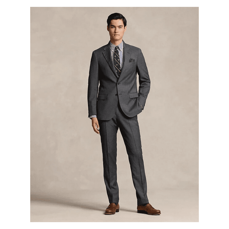 Polo Ralph Lauren グレー スーツ Polo Ralph Lauren two-piece Suit | Grey | FARFETCH