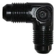 thumbnail image 1 of 495023-BL -4 AN Male x 0.12 in. FPT 90 deg Inline Gauge Adapter, 1 of 1