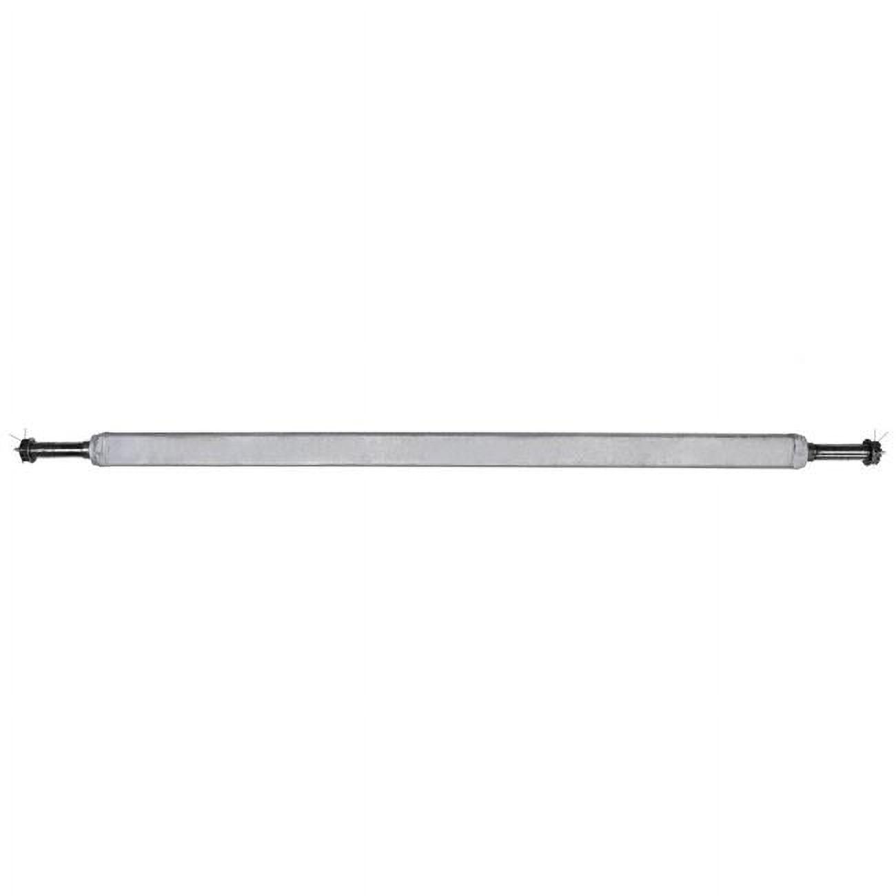 49546 2 in. Galvanized Square Trailer Axle - 2,000 lbs Capacity with 1. ...