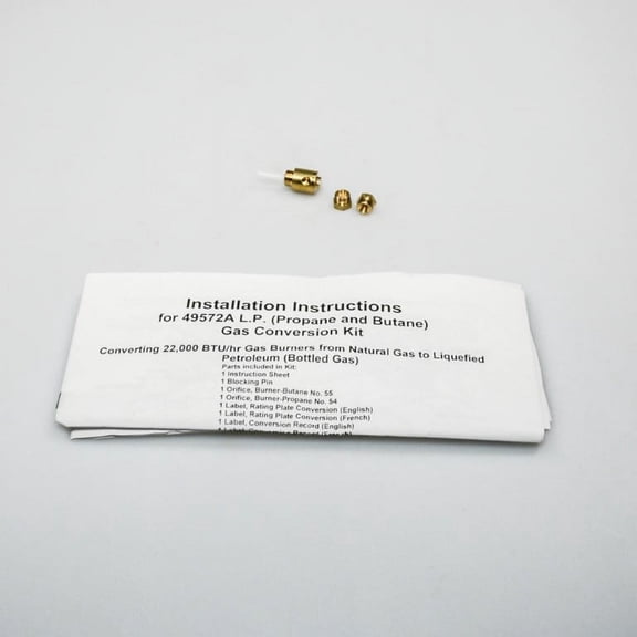 49572A Whirlpool LP Conversion Kit OEM 49572A