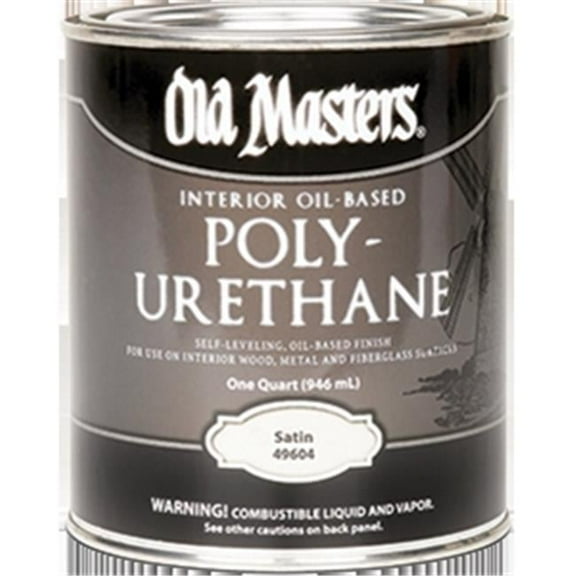 49604 Satin Oil Based Polyurethane - 1 Quart