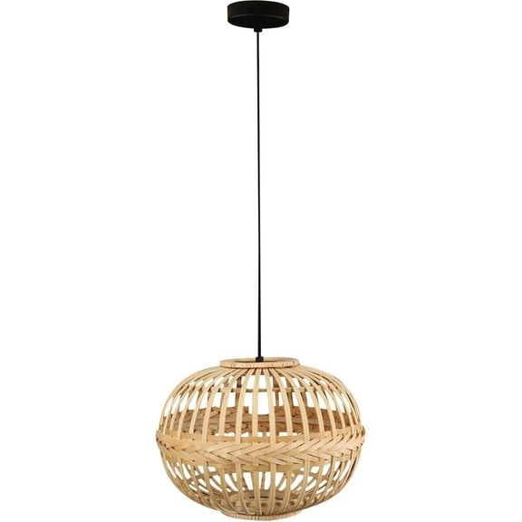 49771A-Eglo Lighting-Amsfield - 1 Light Pendant - Short Round Shape -Traditional Installation