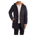 thumbnail image 1 of $498.00 Slate and Stone Greg Hooded Long Parka,BLUE CAMO, Size M, 1 of 2