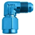 thumbnail image 1 of 498104 -8 AN Female Swivel to Male 90 deg Adapter Fitting, 1 of 1
