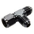 thumbnail image 1 of 498304-BL -8 AN Female Swivel on Run Tee Adapter Fitting - Black, 1 of 1