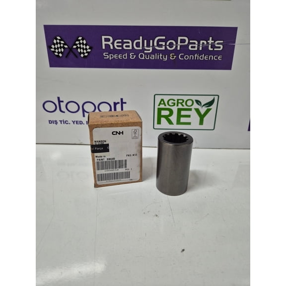 4994076 Splined Bushing - 48 mm OD x 30 mm ID x 80 mm L, Fits New Holland Case CNH