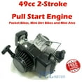 thumbnail image 1 of 49CC 2-STROKE ENGINE MOTOR PULL START POCKET MINI DIRT BIKE SCOOTER ATV EN02, 1 of 8