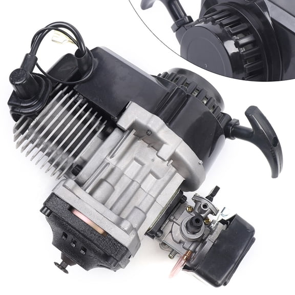49CC 2 Stroke Engine Motor Pull Start for Pocket Bike Mini Dirt Bike ATV