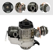 49CC 2-Stroke Single Cylinder Engine, Pull Start Mini Motorcycle Engine for Pocket Bike Mini Dirt Bike ATV Scooter
