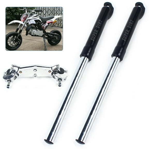 49CC Mini Bike Front Fork Shocker Small Triple Dirt Pit Pro Trail Upside Down for Mini Off-road Motorcycles