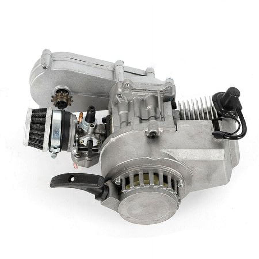 49CC Mini Motor Engine for Pocket Bike, Aluminum, Mini Dirt Bike, ATV ...