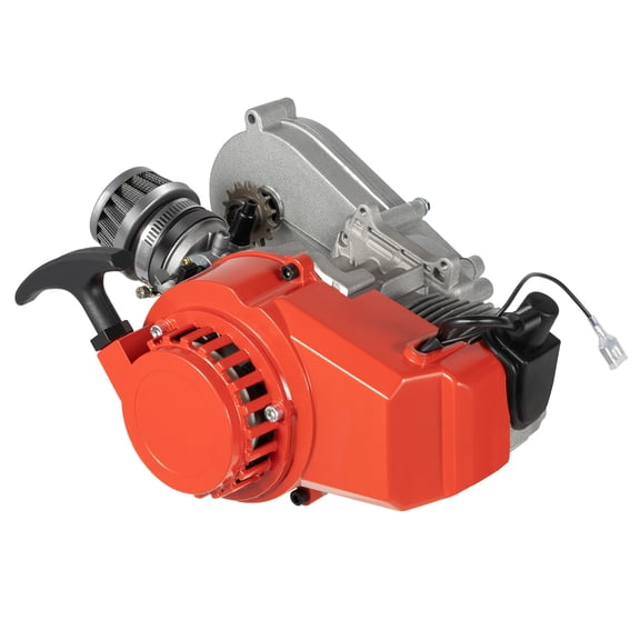 49CC Off-road Engine 1.3HP Mini Air-Cooled Engine 48mph Gasoline Motor for Pocket Bike ATV & Scooter with T8F Chain