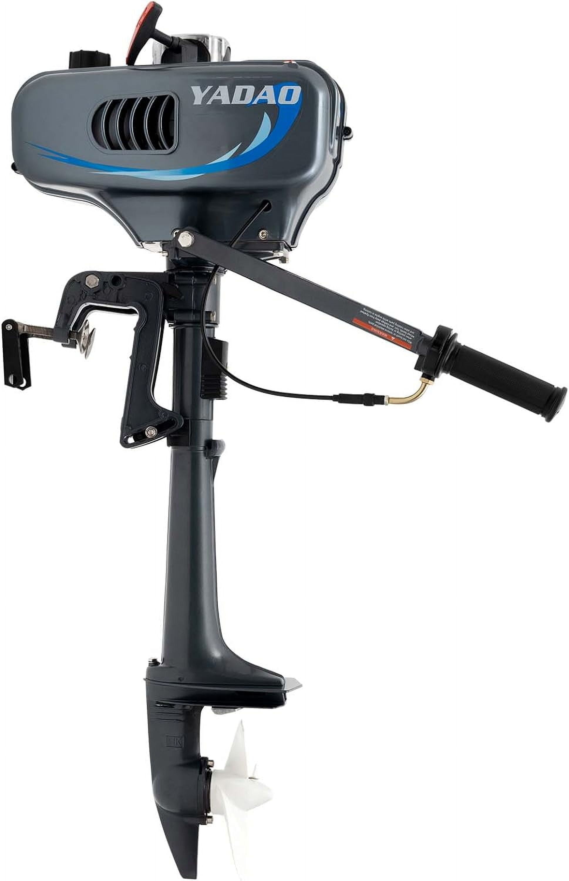 49CC Outboard Motor Boat Engine, 3.5HP 2Stroke Outboard Engine, Outboard Motor Boat Engine