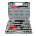 49PCS Thread Repair Thread Chaser Tool Set Metric Bolt Restorer File