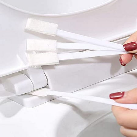 49Pcs Disposable Toilet Bowl Brushes,Crevice Hole Brush for Cleaning Toilet Bowl Gap,Keyboard,Window Gap,Gap dust Cleaner,Crevice Cleaning Brush, Disposable Toilet Bowl Cleaners (49 Pcs)