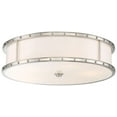 thumbnail image 1 of 49W 1 Led Flush Mount In Transitional Style 6 Inches Tall By 20.25 Inches Wide-Brushed Nickel Finish Minka Lavery 1827-84-L, 1 of 4