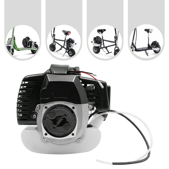 49cc 2-Stroke Gas Engine Motor for Scooters, Pocket Bikes & Mini Choppers, Pull Start, Includes Fuel Tank, Efficient, High Performance, Easy Installation