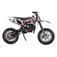 thumbnail image 1 of 49cc Kids Dirt Bike - Upgraded Off-Road Motorcycle w/Dual Disc Brakes, 10" Tires & Shock Absorbers, Max 40km/h, 150kg Capacity, 1 of 8