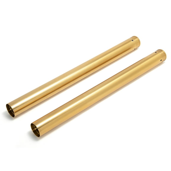 49mm Chrome Gold 22-7/8'' Fork Tubes For Harley Touring Electra Glide FLHT Road Glide FLTRX Road King FLHR Police FLHP Street Glide FLHX Tri Glide Ultra FLHTCUTG Ultra Limited FLHTK 2014-2022