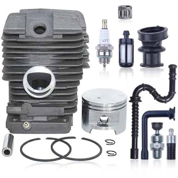 49mm Cylinder Piston kit with Spark Plug Decompression Valve Replacement for Stihl MS390 MS290 MS310 029 039 Chainsaw 1127 020 1216$$Tools