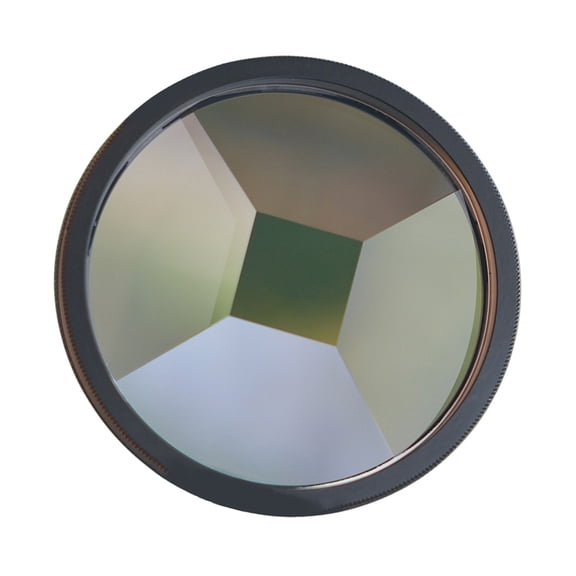 49mm Handheld Subtle Kaleidoscope Filter Special Effect Filter Optical Glass