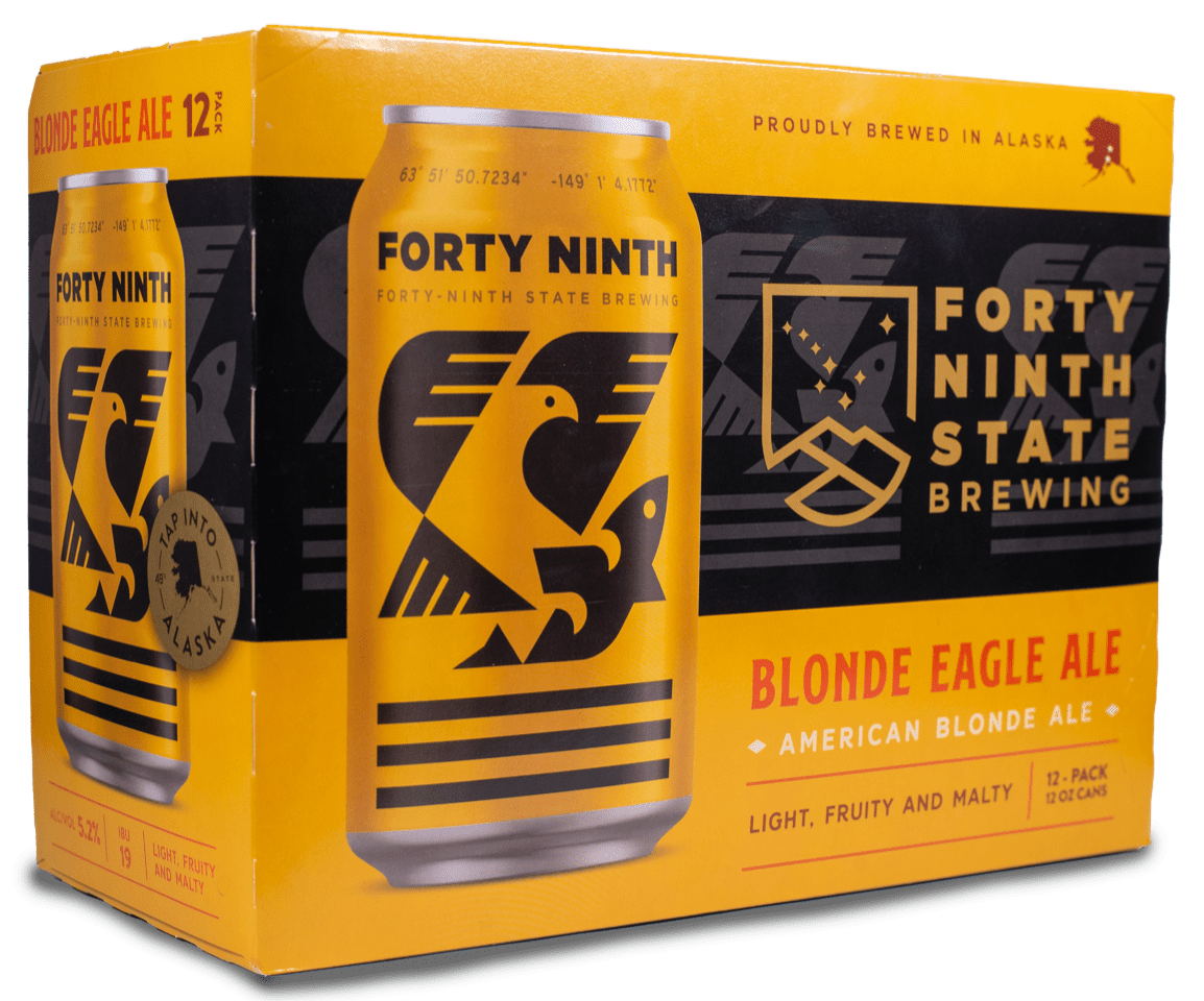 49th State Brewing 49th State Blonde Eagle Ale 6/12 C