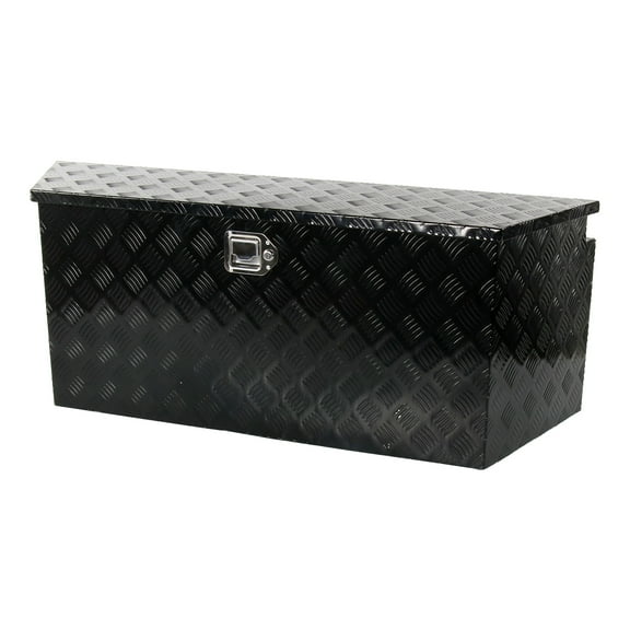 Trailer Tongue Tool Box Lockable Aluminum Truck Bed Storage 49" x 15" x 18.5"