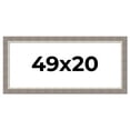 thumbnail image 1 of 49x20 Frame Grey Real Wood Picture Frame Width 2.75 Inches | Interior Frame Depth 0.5 Inches |, 1 of 8