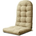 thumbnail image 1 of 49x20x5 Inch Rocking Chair Cushion, Thickened and High Back Chair Cushion(Light Brown), 1 of 7