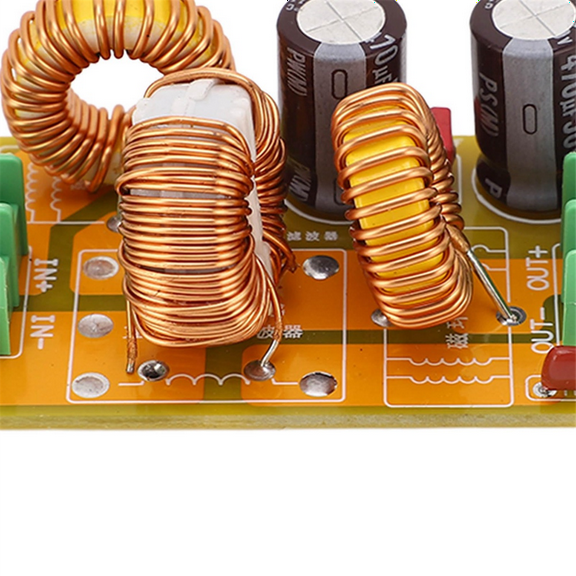 4A DC LC Filter FCC Car Audio High Frequency Filtering Low Pass Passive Electromagnetic Interference Filter