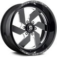 thumbnail image 1 of 4A22120BIN 22 x 12 in. Spoke Insert Wheel, Black, 1 of 1