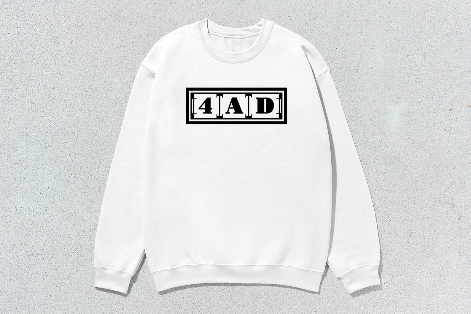 4AD Records logo Shirt, Cocteau Twins, Dead Can Dance, Pixies, Bauhaus ...